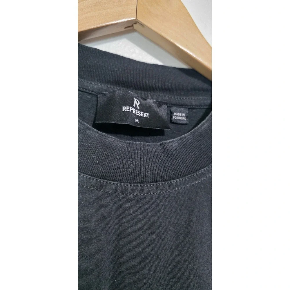 REPRESENT X Metallica 40yr Anniversary T‎ Shirt Men M Black Rock Moto Grunge EUC